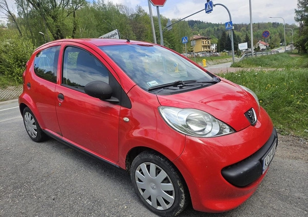 Peugeot 107 cena 3300 przebieg: 180000, rok produkcji 2007 z Biała małe 7